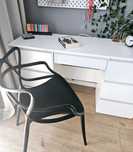 Biurko biale mat 7 szuflad