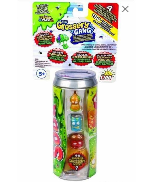 GROSSERY Gang Ohydna Puszka Soda Zgnilak4 Figurki