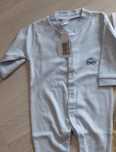 Babygrow algodão azul bébé