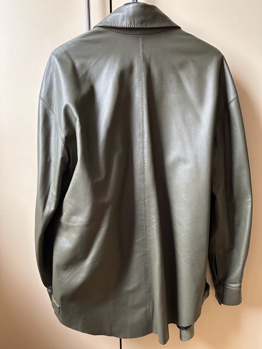 Нова шкіряна сорочка-куртка укр дтзайнера Artem Smirnov