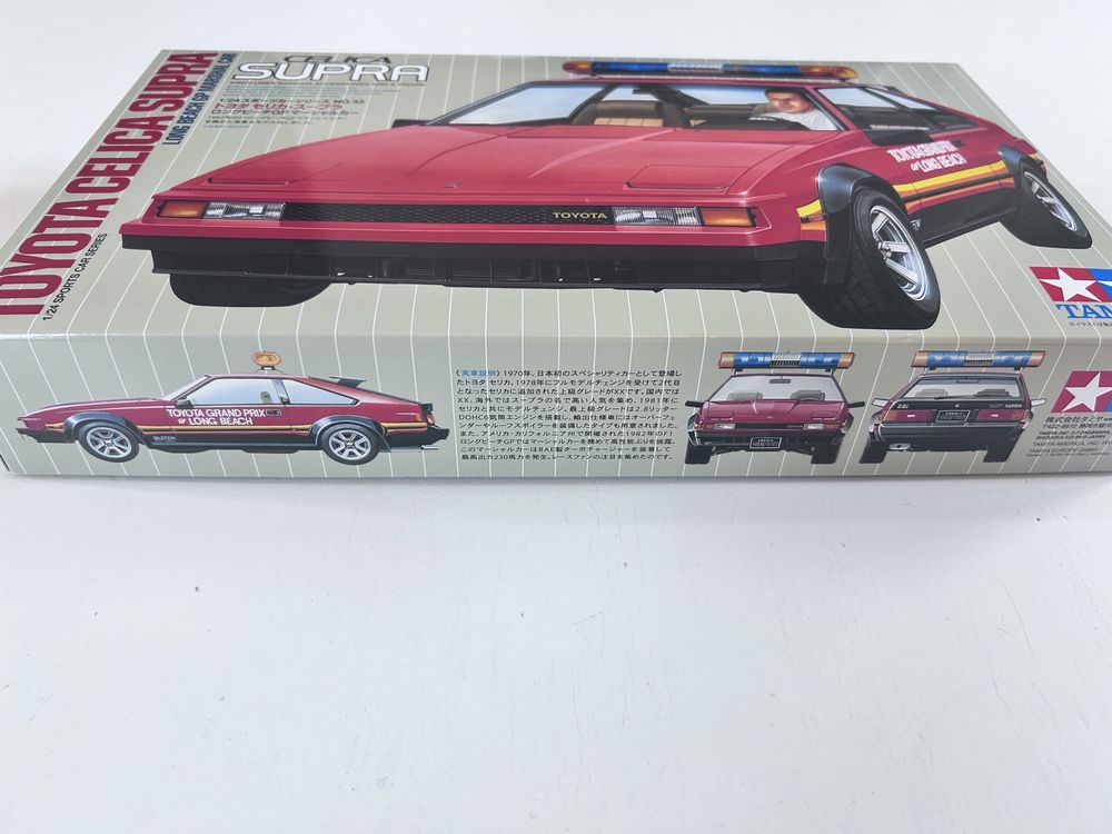 Samochód Toyota Celica Supra model Tamiya 24033