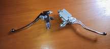 Conjunto Bomba travão hidráulica universal mota.