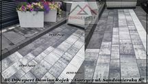 Kostka brukowa Forbet ZENO kolory Tytan Beige Tiramisu Silver Piryt