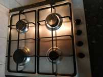 Placa encastrar, Teka Inox gás canalizado.