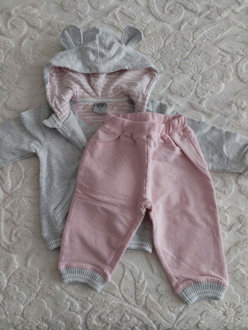 Conjunto calças e casaco da zippy 9-12 meses