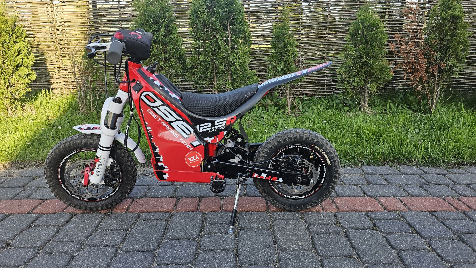Pocket bike Motocross elektryczny trial OSET 12.5R 3-5 lat pit-bike