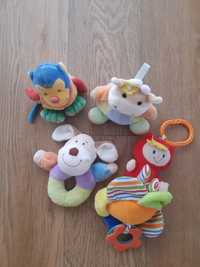 6 diferentes brinquedos de bebé