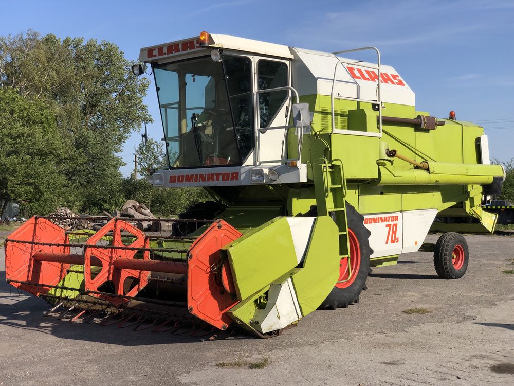 Комбайн claas dominator 78s 3D шумахер