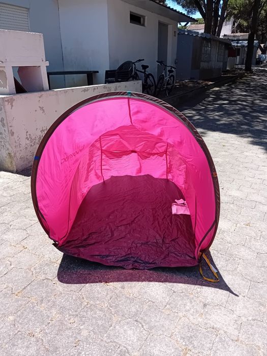 Tenda de praia, jardim, 2 segundos