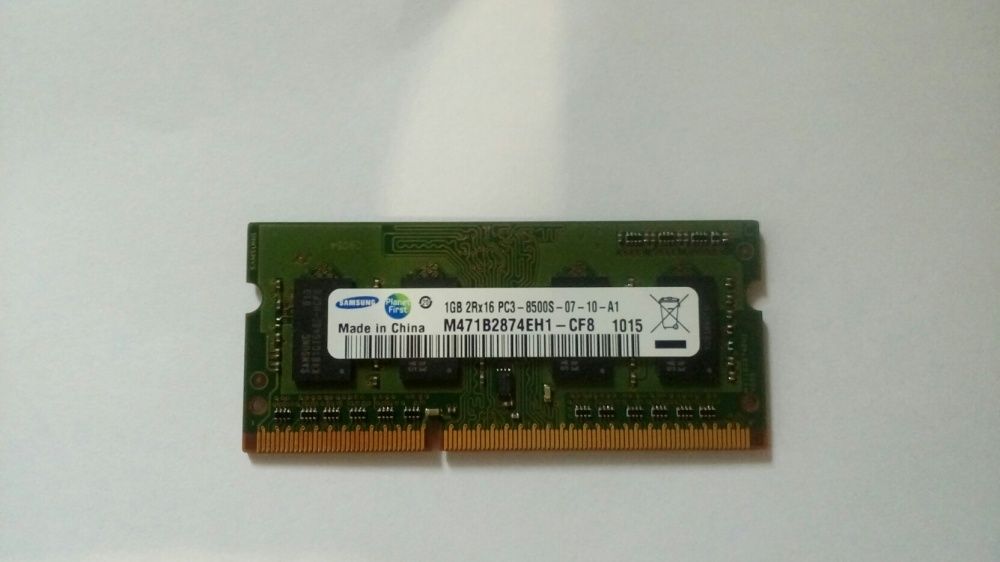 Продам память для ноутбука нетбука ddr3 2гигабайта