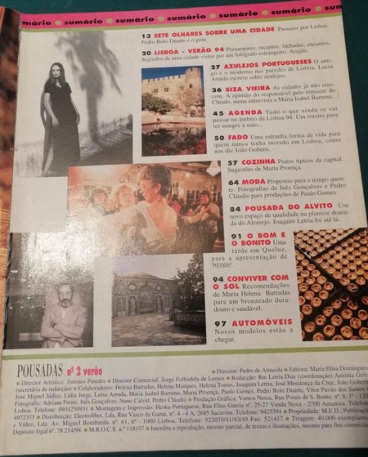 Revistas Pousadas 1994