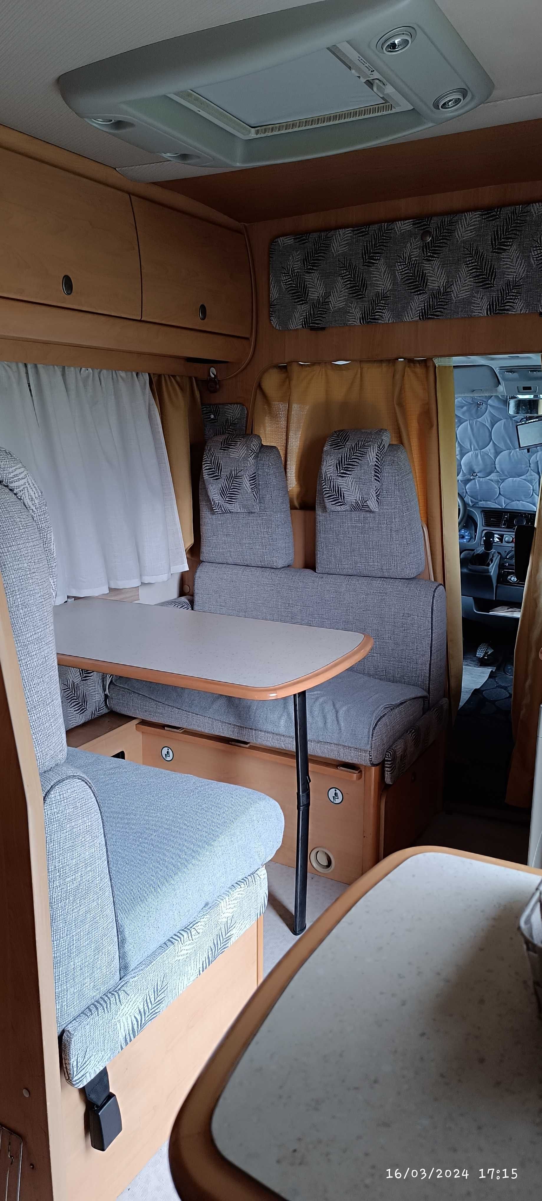 Autoraravana Perfilada Chausson, Citroen Jumper 2.8, 130 CV