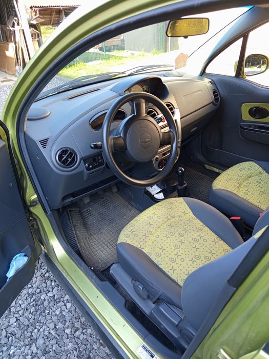 Chevrolet Matiz, wersja SE, 2008, 151 tyś, 1.0 benzyna, 5-cio osobowa.