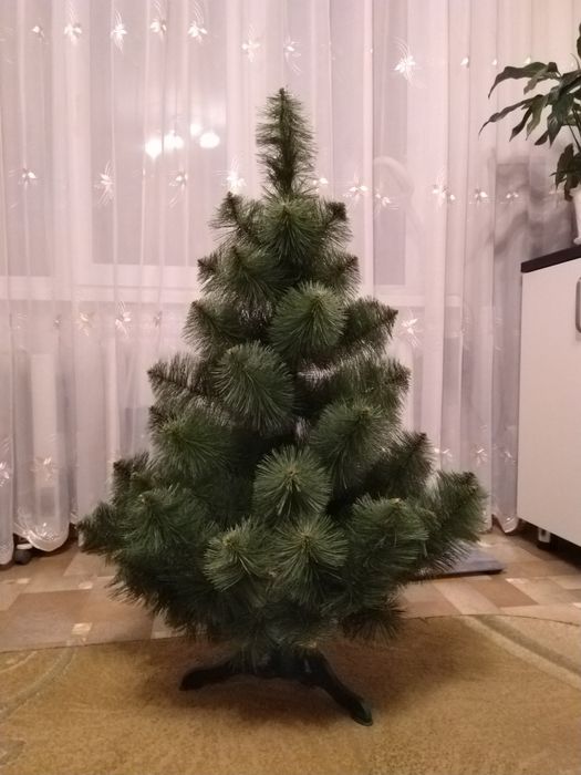 Ялинка штучна різдвяна новорічна у відмінному стані 1 метр 10см