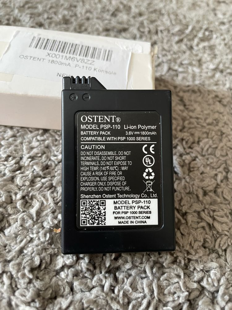 OSTENT bateria 1800mAh 3,6V dla Sony P-S110