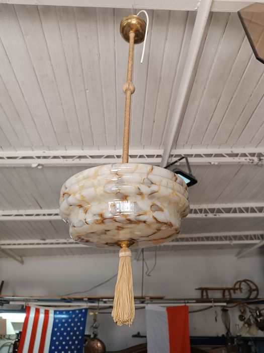 Lampa wisząca Art-decko antyk