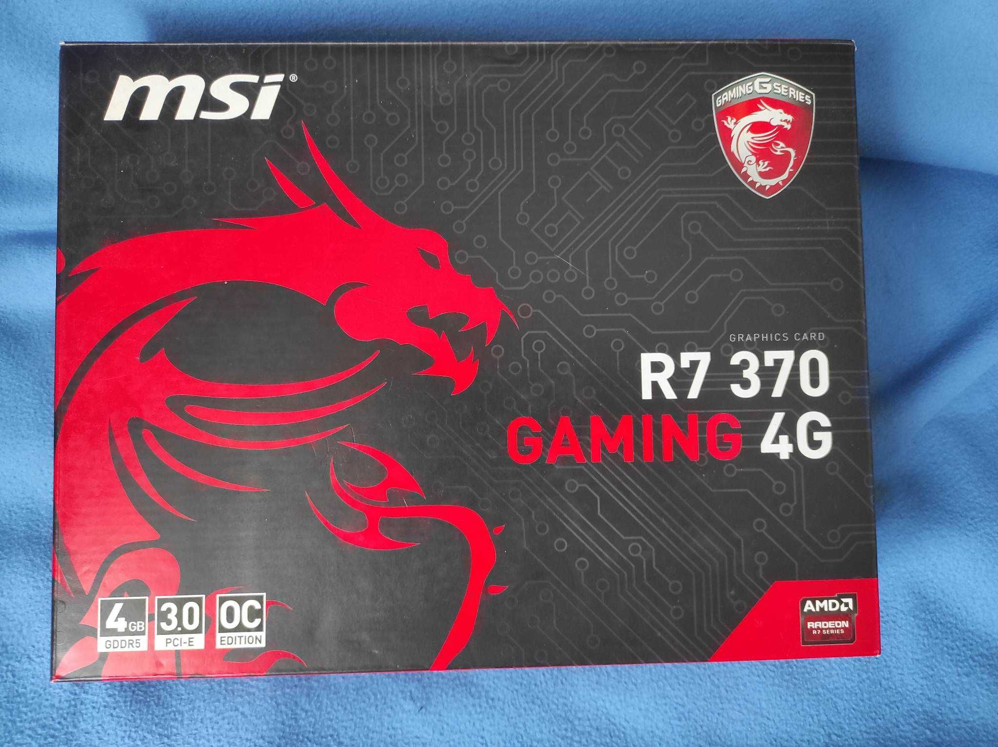 Karta graficzna MSI R9 370 4GB Artefakty