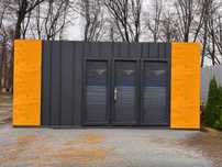 Kontener biurowy/handlowy 6x3m 18m2 Mobilny pawilon METAL konstrukcja
