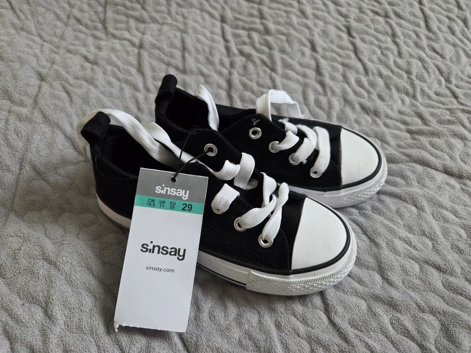 Trampki czarne rozmiar  29