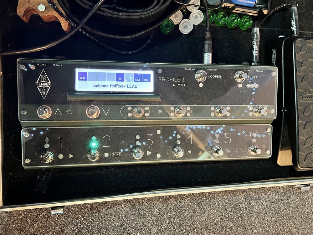 Kemper PowerRack (z końcówką mocy) + sterownik + osłony KnK Shields