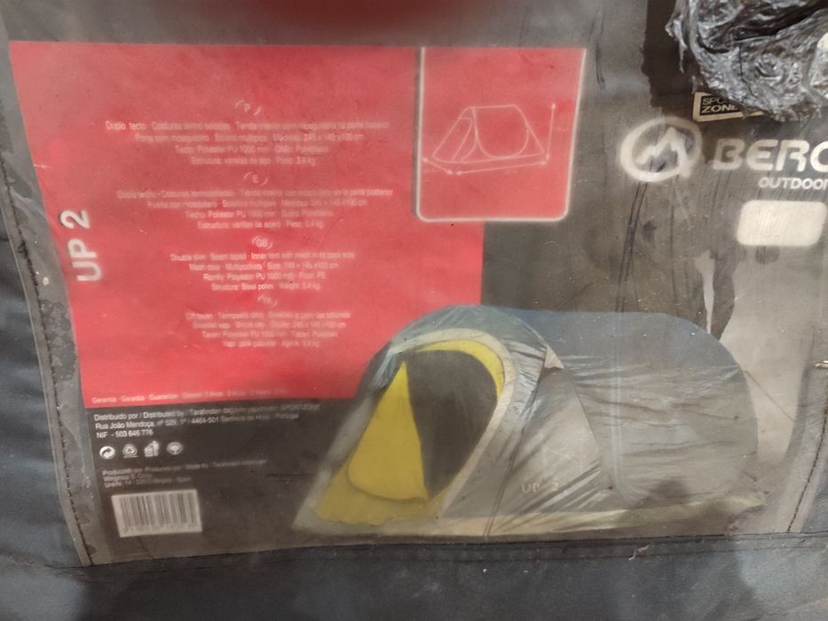 Tenda campismo duas pessoas