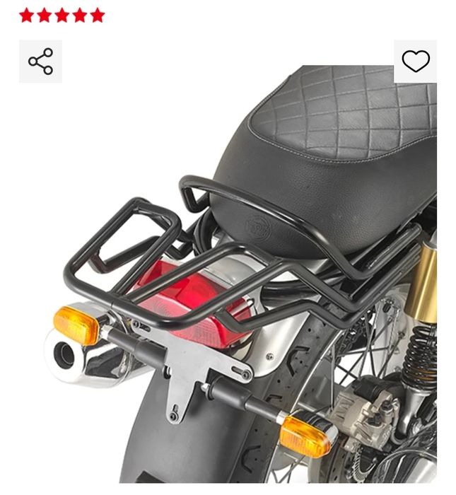 Adaptador de topcase Royal Enfield interceptor 650