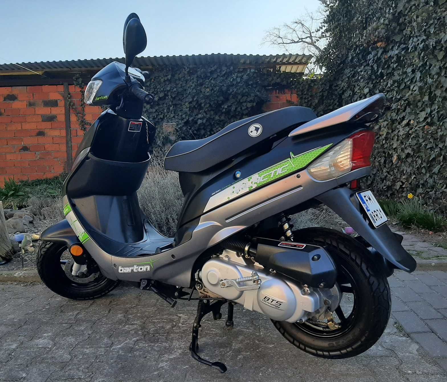 Jak nowy skuter Barton Galactic 50 4t 2019r 1wł przebieg tylko 2753km