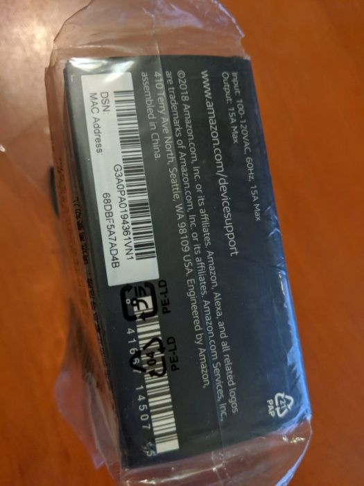 Умная розетка Amazon smart plug works with Alexa