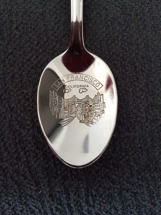 Łyżeczka kolekcjonerska California San Francisco Golden Gate Bridge