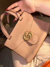 Bolsa Gucci Rosa GG Marmont Top