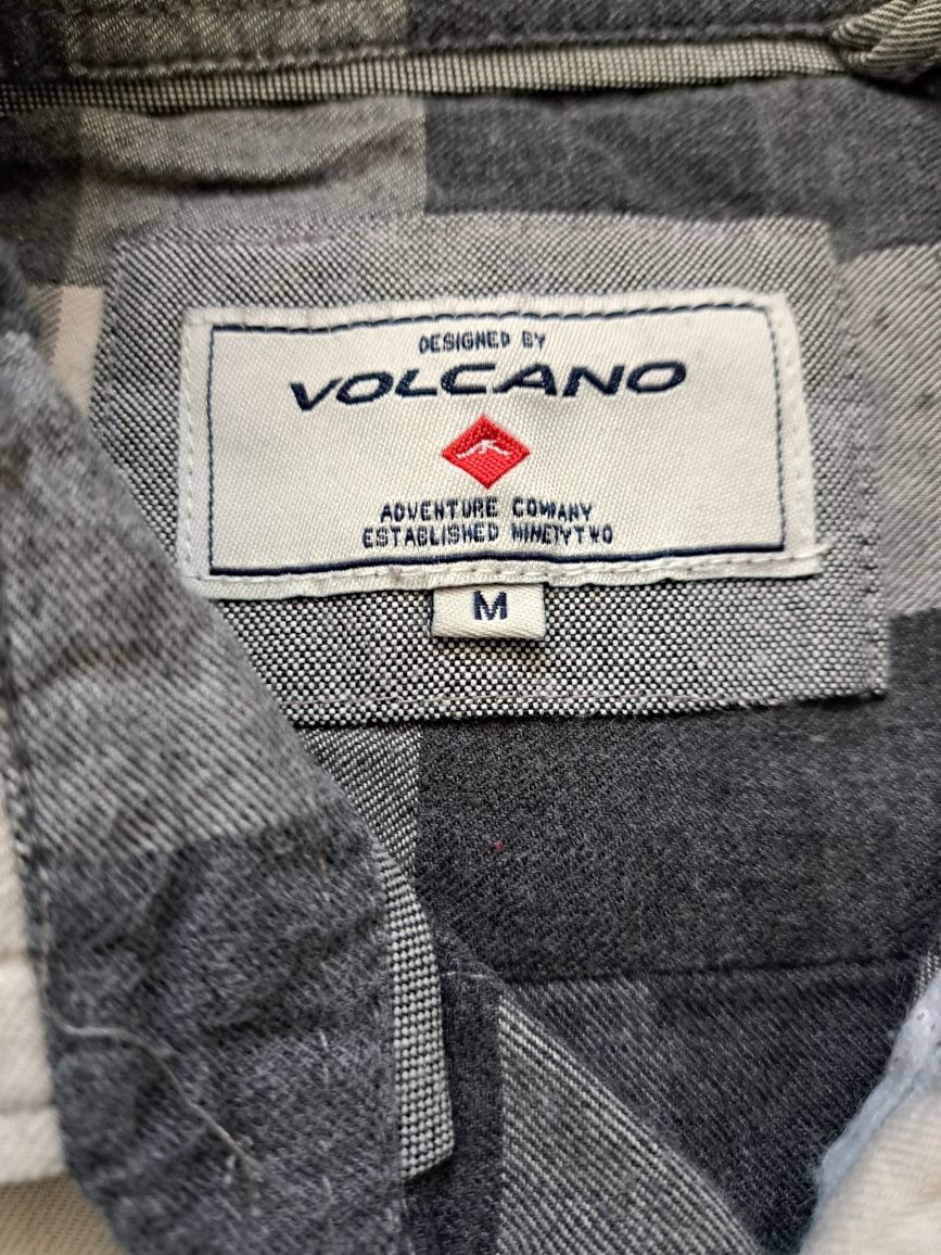 Zestaw dwupak koszul w kratę dla Mężczyzny M Volcano