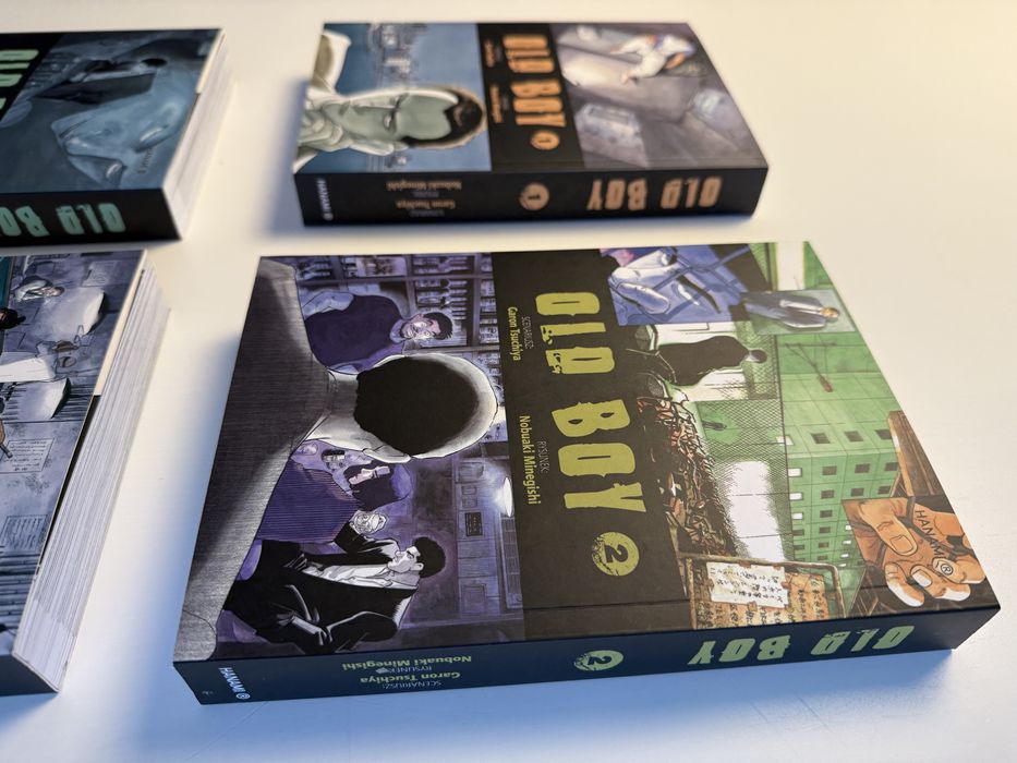 Old boy tomy 1-4 zbiorcze Manga