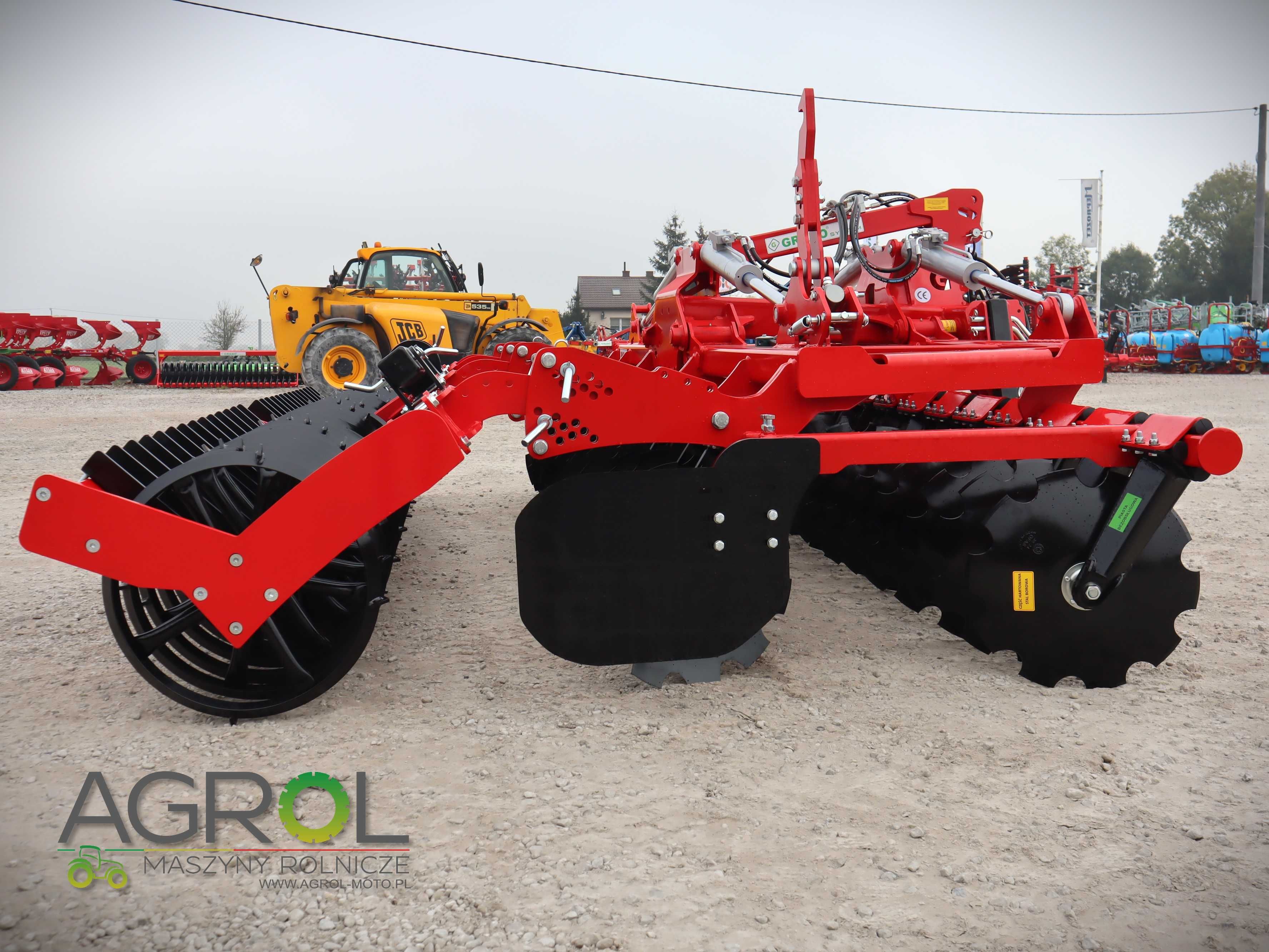 Brona talerzowa hydrauliczna 4m SHARK SHS Grano-System NOWA WERSJA