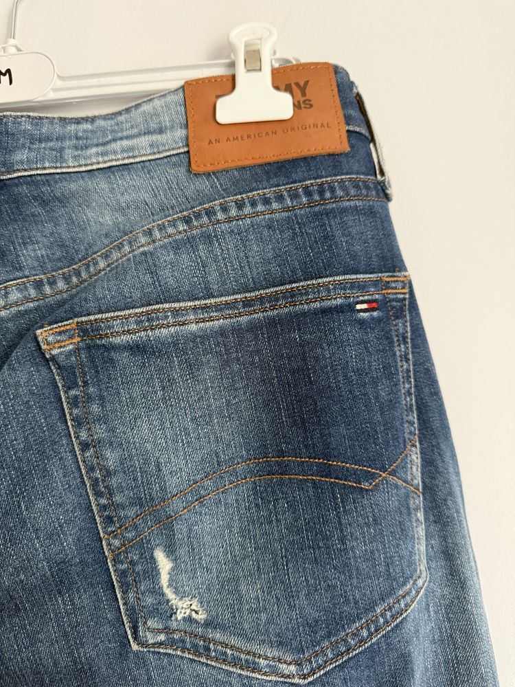 Tommy Hilfiger straight  w34spodnie jeansowe boyfriendy joggery męskie