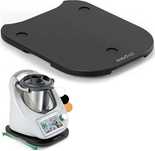 Deska ślizgowa ANBOXIT bambusowa z rolkami do Thermomix TM5/TM6 czarna