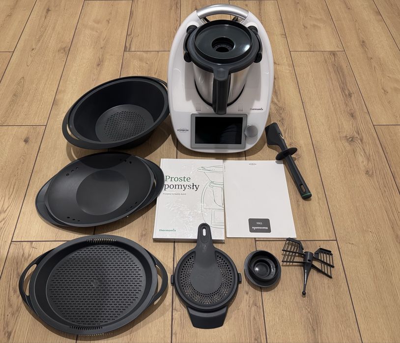 Thermomix TM6 Vorwerk biały komplet z książka