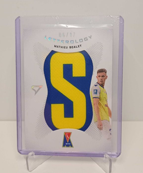 Zestaw kart Letterology "S*C*A*L*E*T" Mathieu Scalet Ekstraklasa 2024