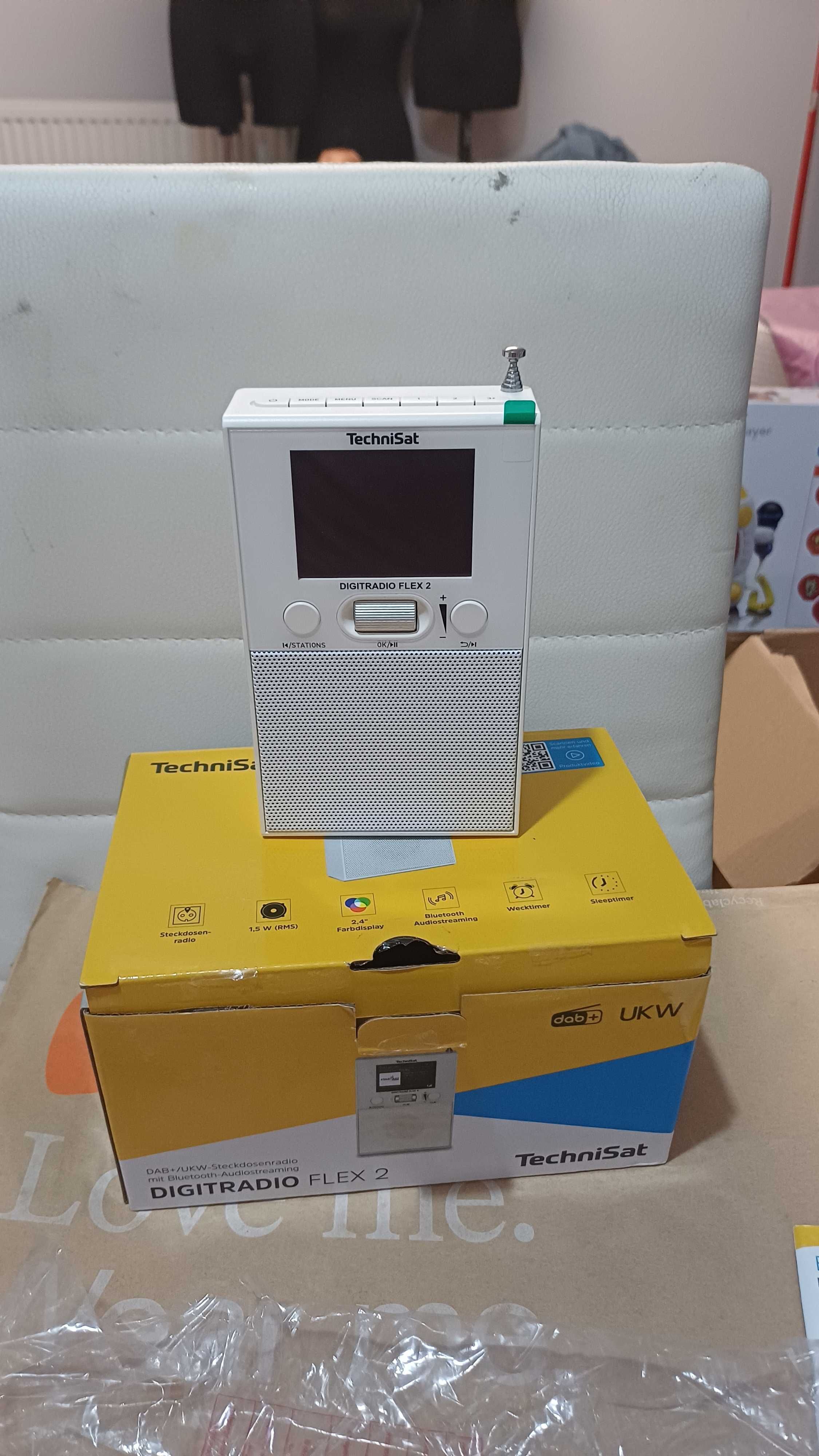 Radio sieciowe DAB+, FM TechniSat Digitradio Flex 2 GNiazdo Bluetooth.