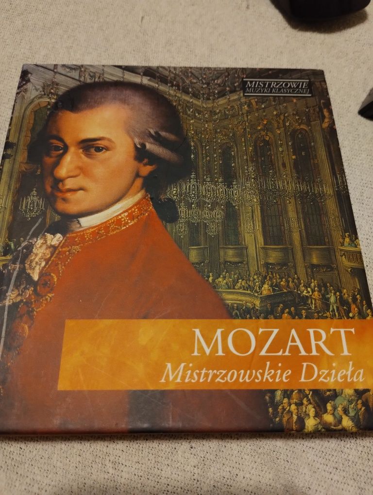 Mozart mistrzowskie dzieła  - płyta