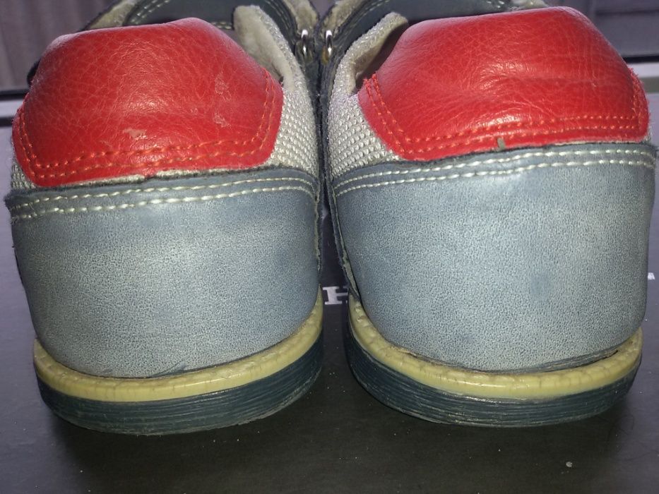 Босоножки сандалии сандали кожаные clibee (польша), кожа 18,5 см