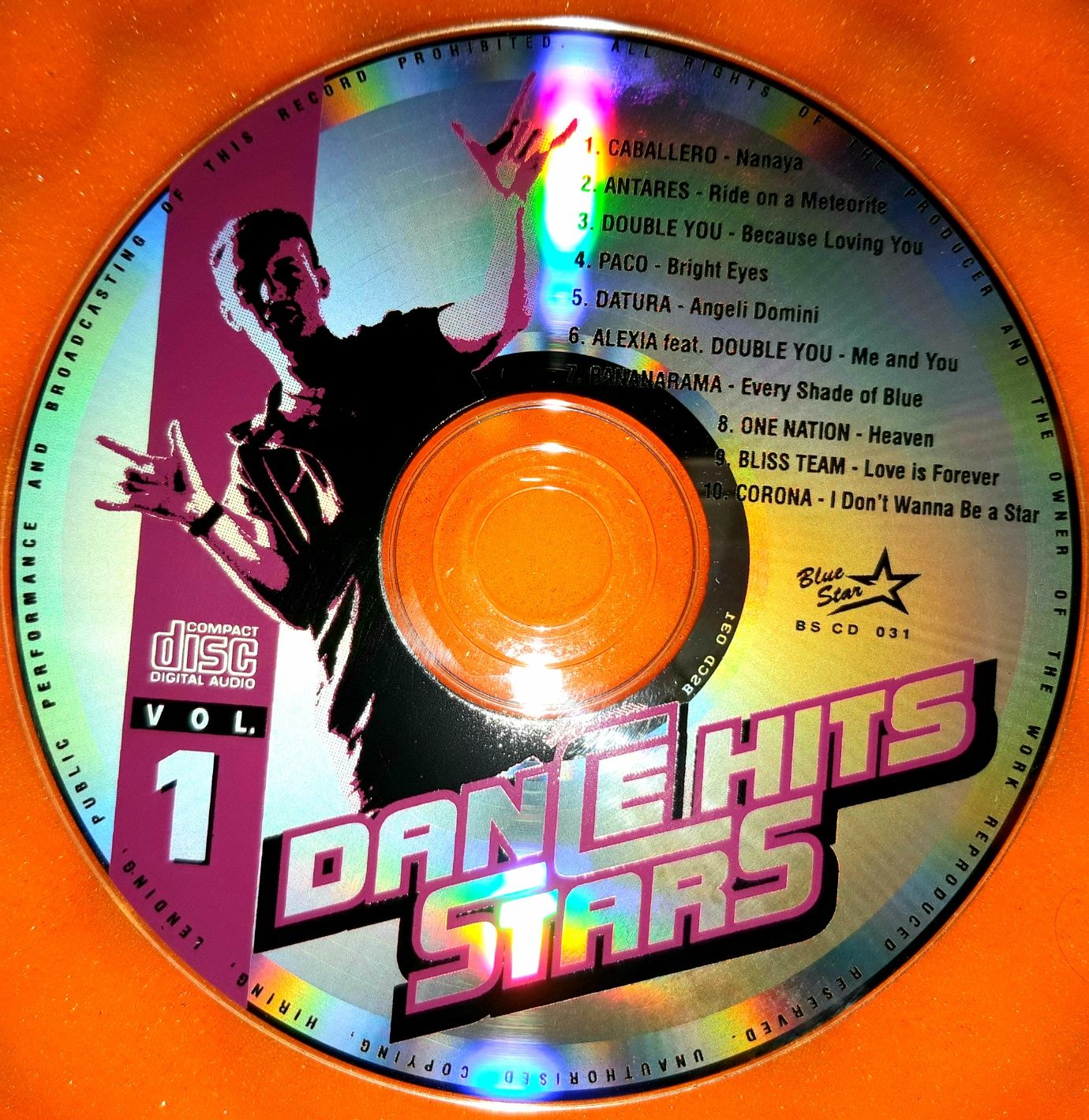 Dance Hits Stars Vol. 1 (CD, 1996)