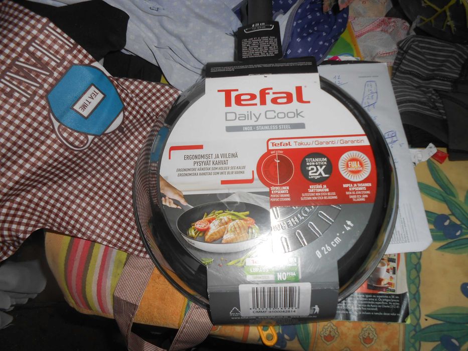 Frigideiras Tefal 20 cm 26 cm para todas fontes de calor novas