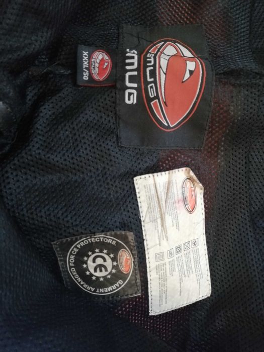 Мотоштаны кожаные SMUG XXXL/50