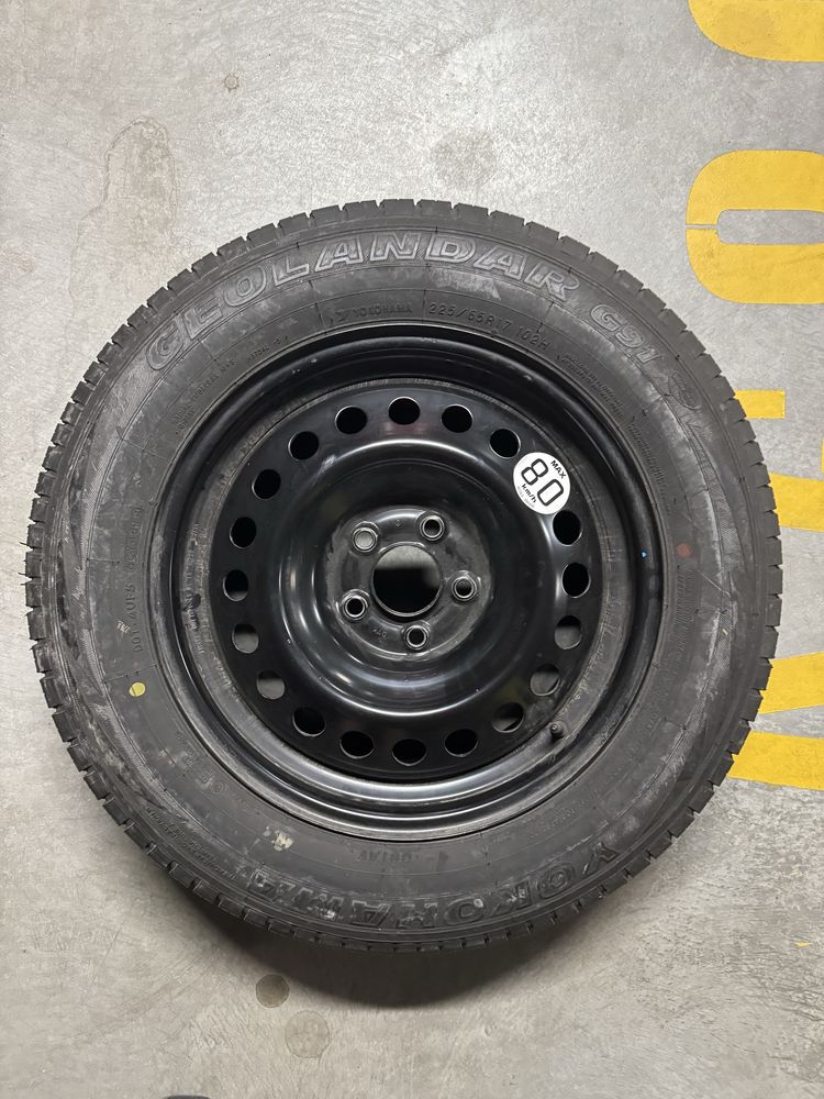 Диск с резиной yokahama r17/225/65