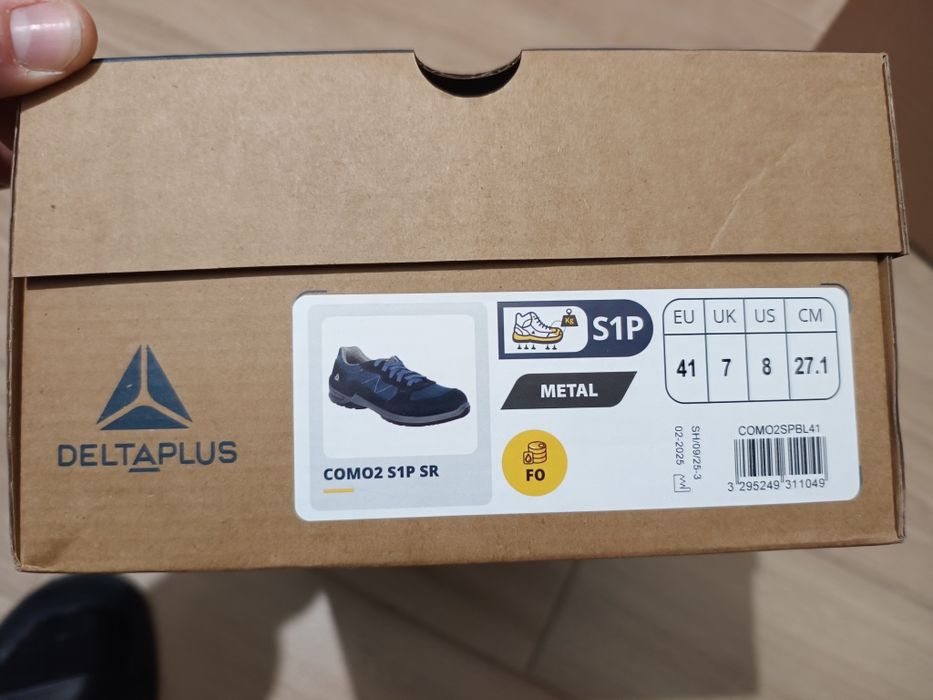 Buty BHP Delta Plus Como 2 S1P SR Nowe