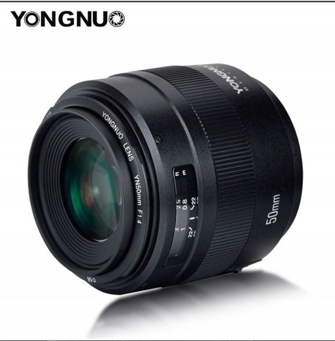 obiektyw Youngnuo 50mm f1.4 z Autofocus do Canon EF