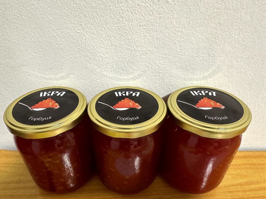 Ікра. Акция! 2+1=3 Банки ікры за 900 гривен на вибір