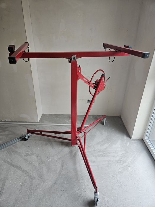 Podnośnik do płyt gipsowych, regipsów kartonowo gipsowych gk Sherman