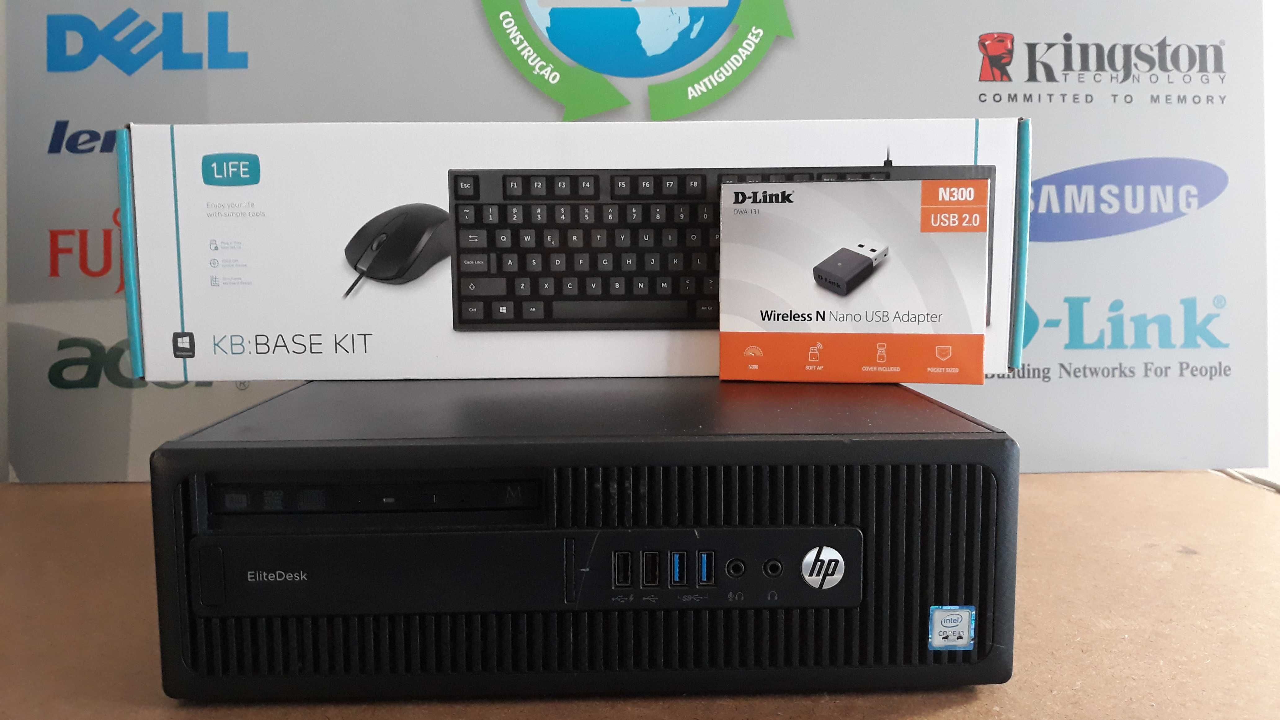 Pç HP 600G2-6ªG|i5.6500-3.2Ghz|16G-DDr4|SSD256G+HDD500G|W10|W11