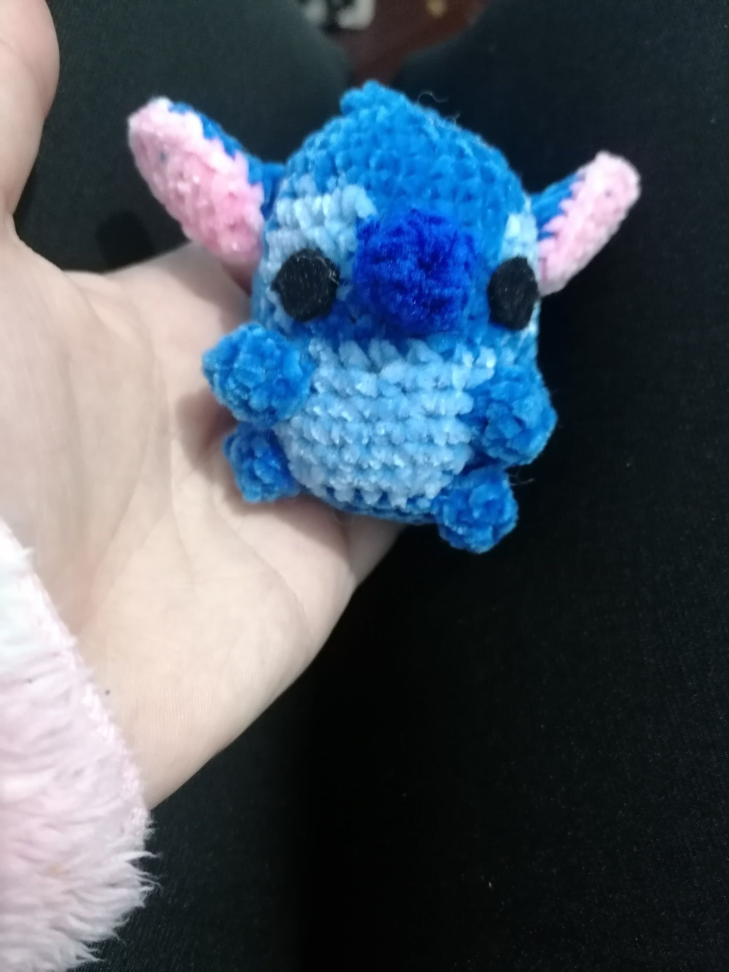 Chaveiro stitch amigurimi